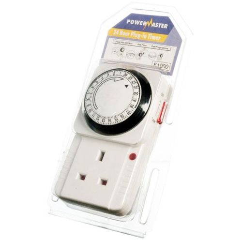 24 hour plug-in timer