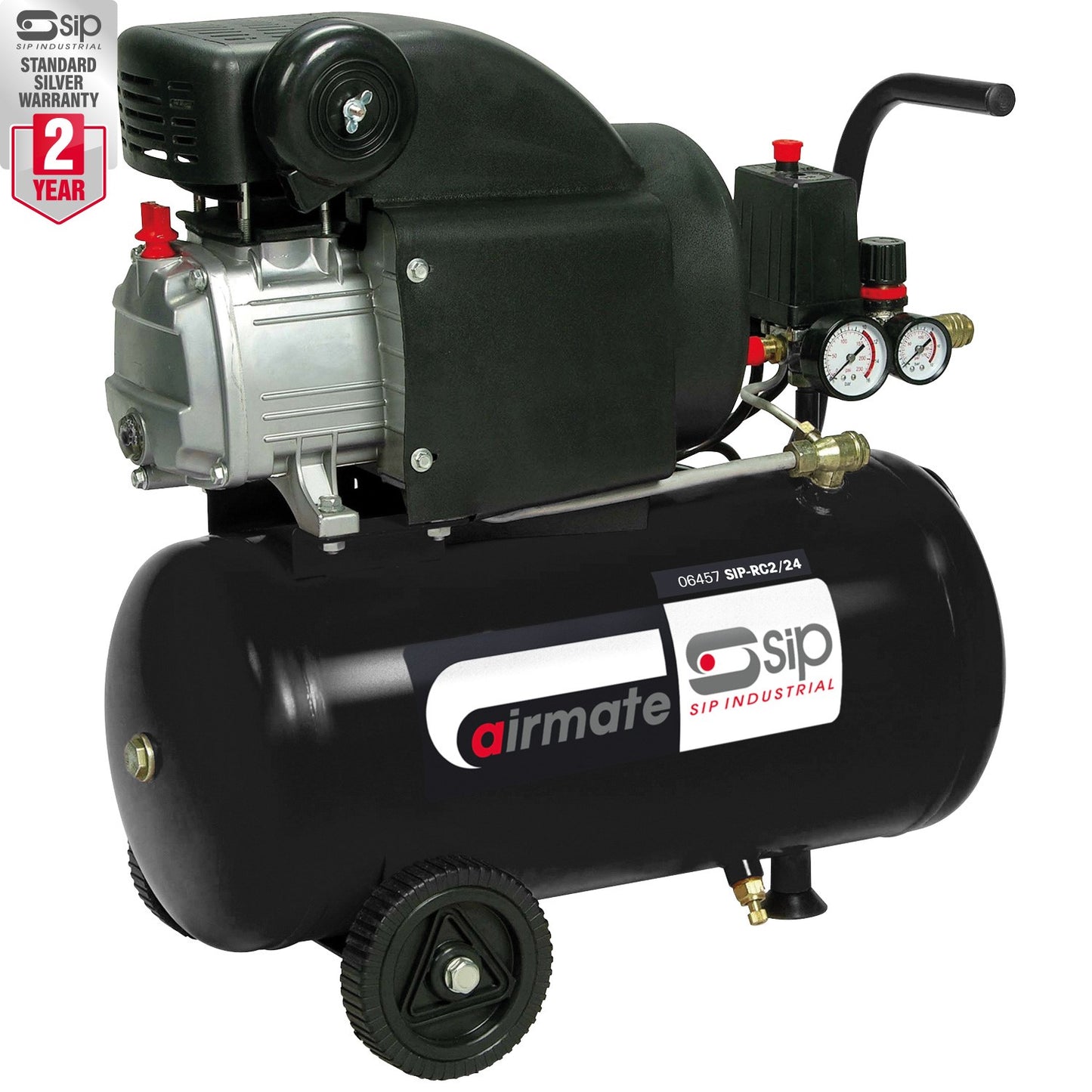 SIP Ferrua RC/24 Air Compressor 24 Litre 2.0 HP 230V