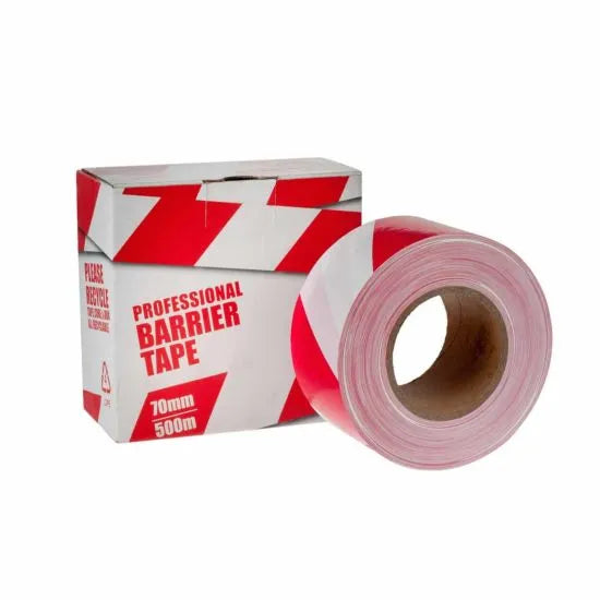 Red Barrier Tape 70mm x 500m