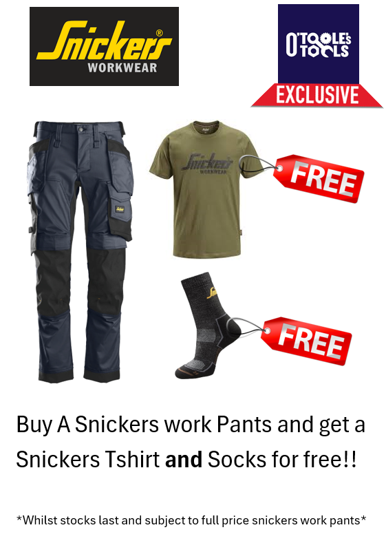 Snickers 6224 Allroundwork Canvas Stretch Work Trousers - Grey