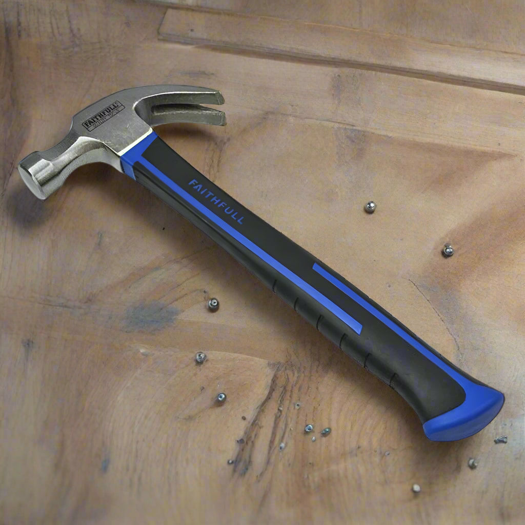 Claw Hammer Fibreglass Handle - 20oz