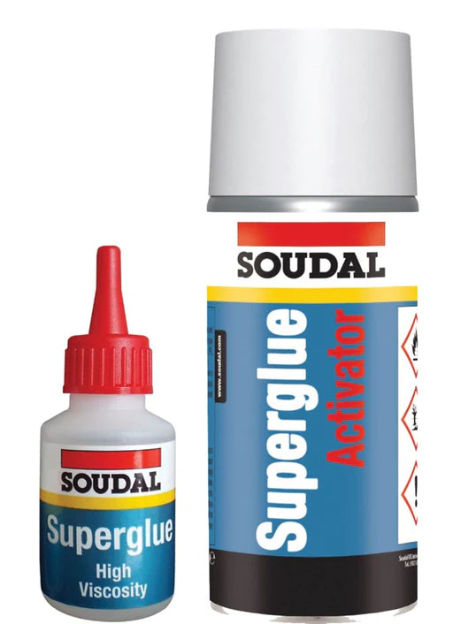 SUPERGLUE 50g + ACTIVATOR 200ml Bonding Kit