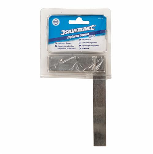 Silverline 100mm Engineers Square - various sizes