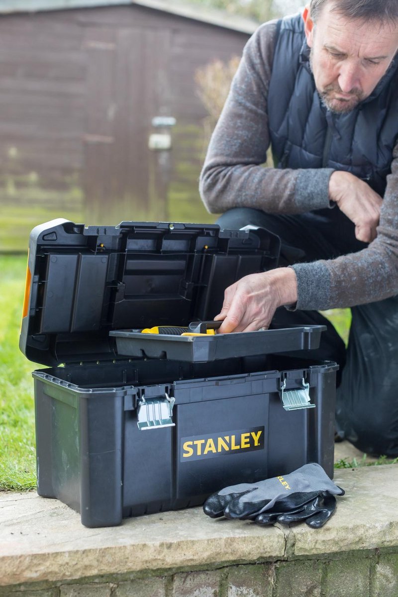 Stanley Toolbox with Organiser 19"