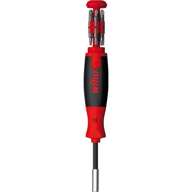 Wiha LiftUp 25 Magnetic Screwdriver with Bit Magazine - 13 piece