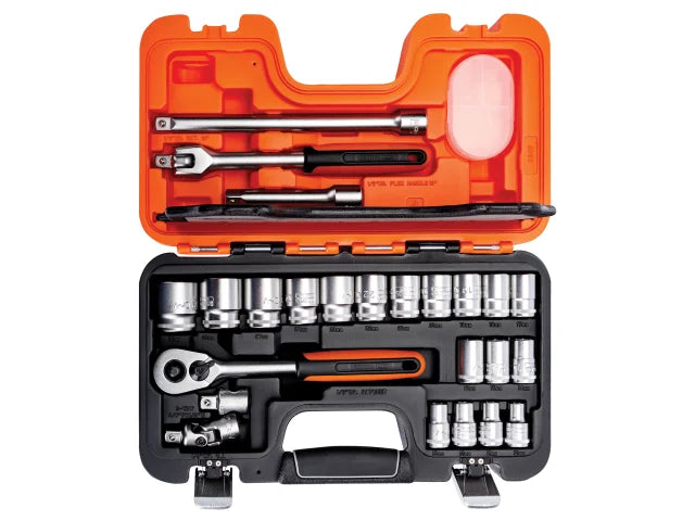 Bahco 1/2in Drive Socket Set - 24pc