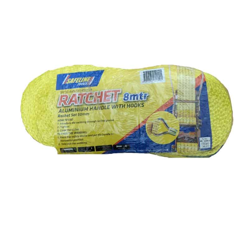 Cargo Ratchet Straps 5 Ton - 8 metres