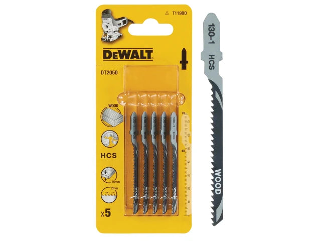 Wood Jigsaw Blades 48mm - 5pc