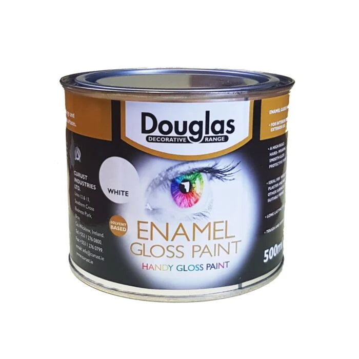 White Enamel Gloss Paint - 2 sizes