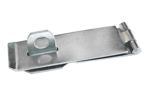 Safety Hasp and Staples - Zinc Plated 115mm