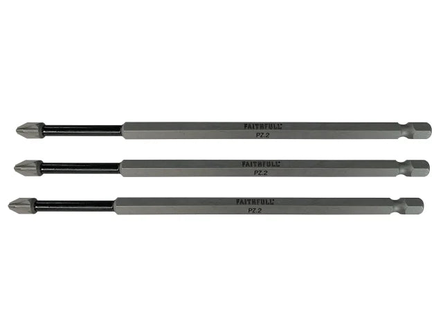 Pozidriv Impact Screwdriver Bits PZ2 x 150mm