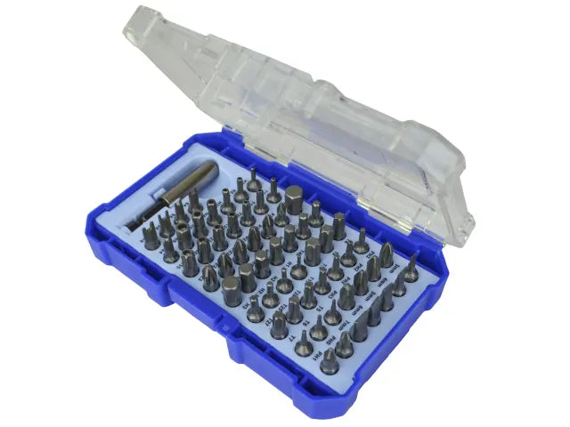 Faithfull Screwdriver Security Bit Set - 61 Piece