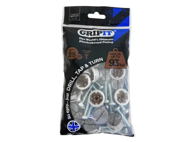 Brown Plasterboard Fixings 20mm - 25pc