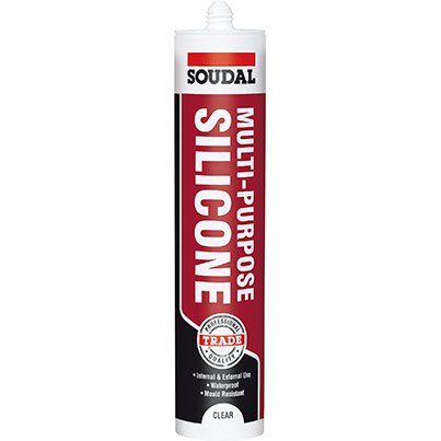 Soudal Trade Multi-Purpose Silicone - Clear