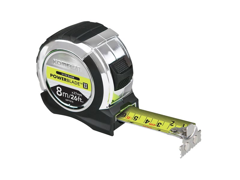 Komelon PowerBlade HI Viz Tape 8m/26ft