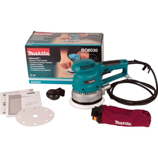 MAKITA 150MM RANDOM ORBIT SANDER 110V BO6030