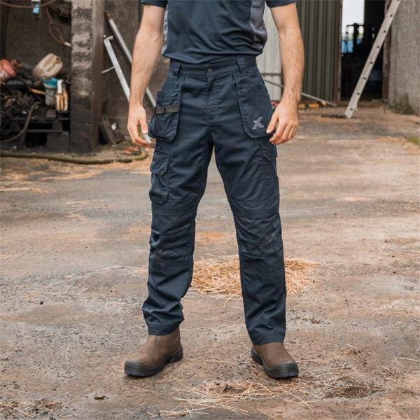 Xpert hardwearing work trousers - Navy