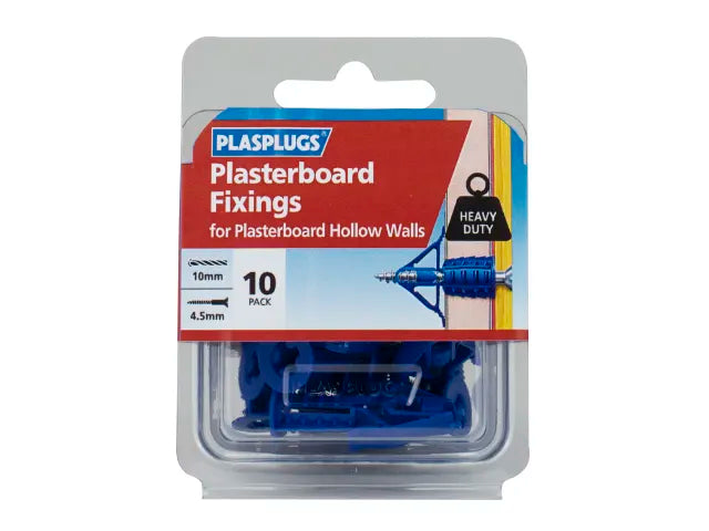 Plasterboard Fixings Heavy Duty - 10pc
