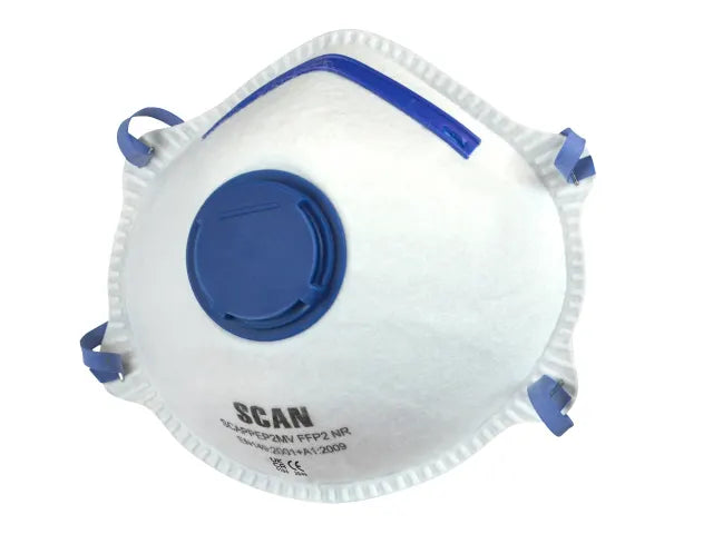 Moulded Disposable Mask Valved FFP2 - 10pc