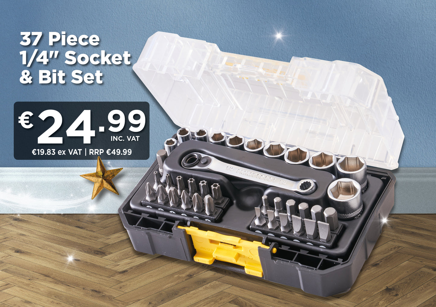 Stanley FatMax Pro Stack Socket Set – 37 Piece