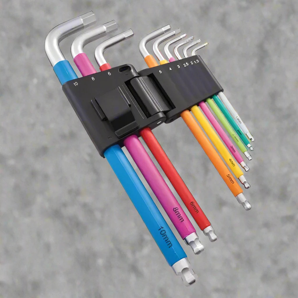 Faithfull Long Hex Key Set - 9pc