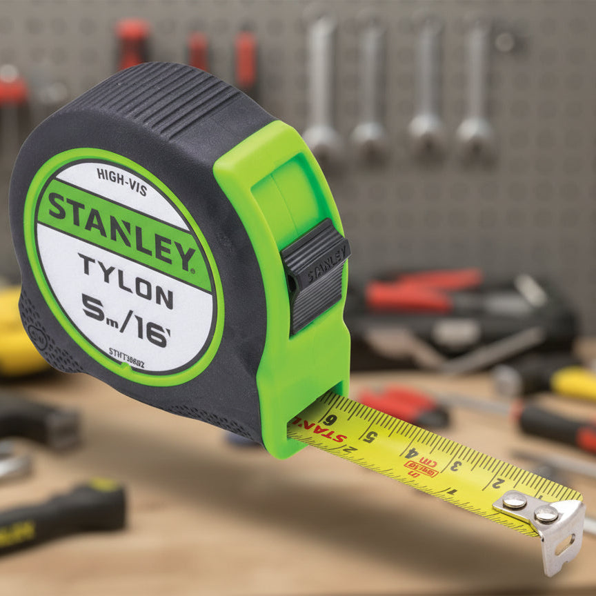 Stanley Hi-Viz Tylon Tape 5m