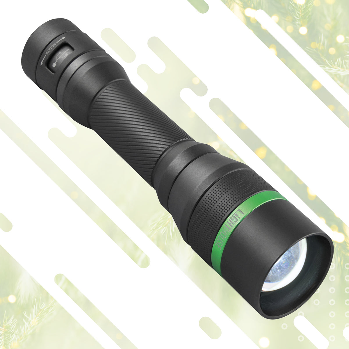 1000lm Rechargeable Focus Beam Torch
