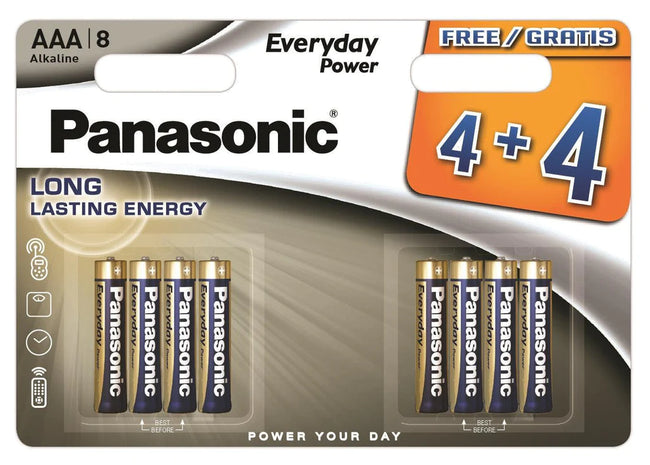 Panasonic Everyday Power AAA battery - 8pc