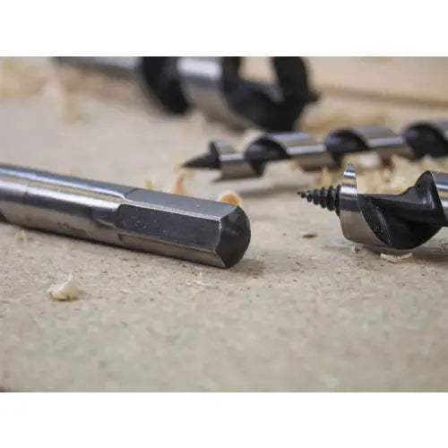 Stubby Combination Wood Auger Bit Set - 6pc