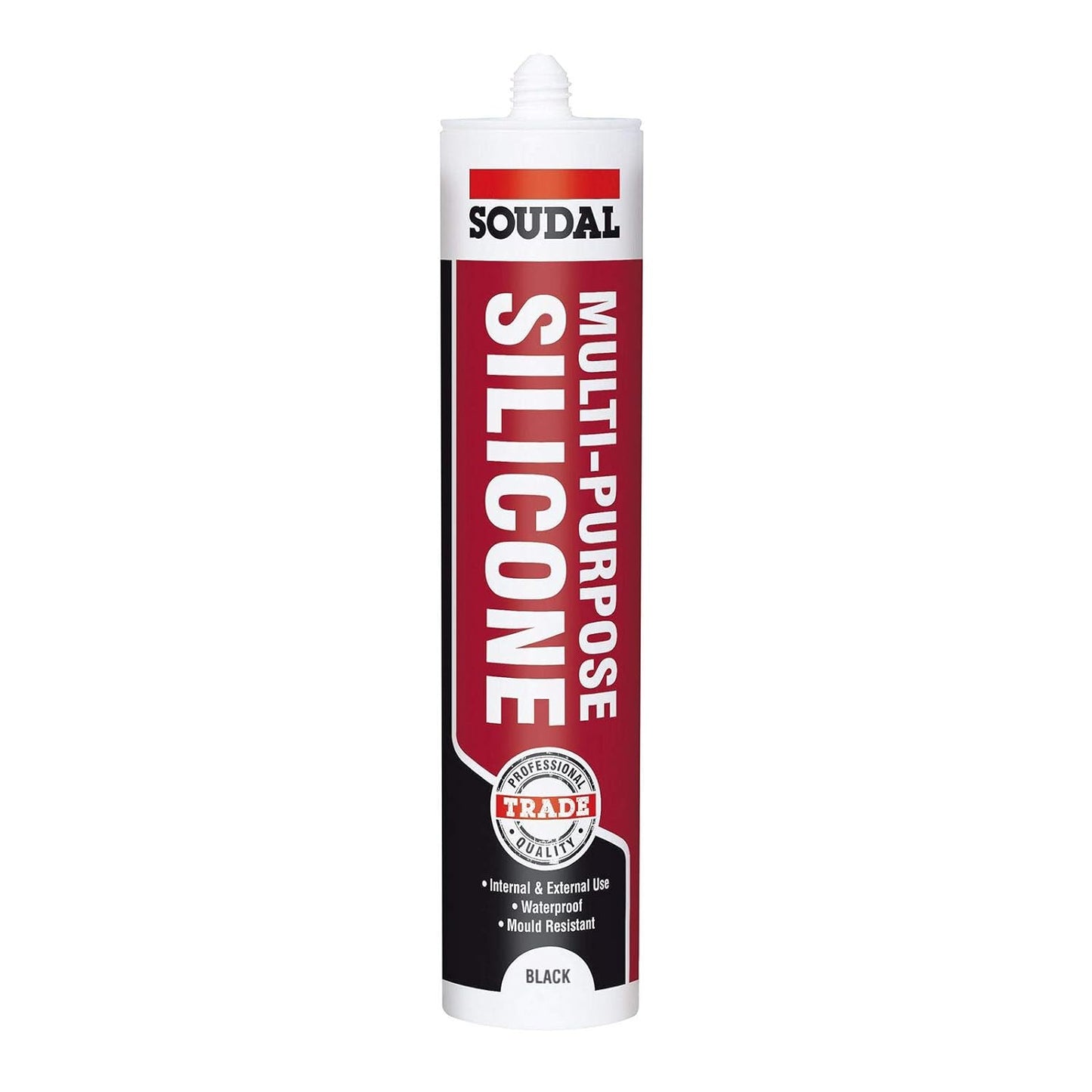 Soudal Trade Multi-Purpose Silicone - Black