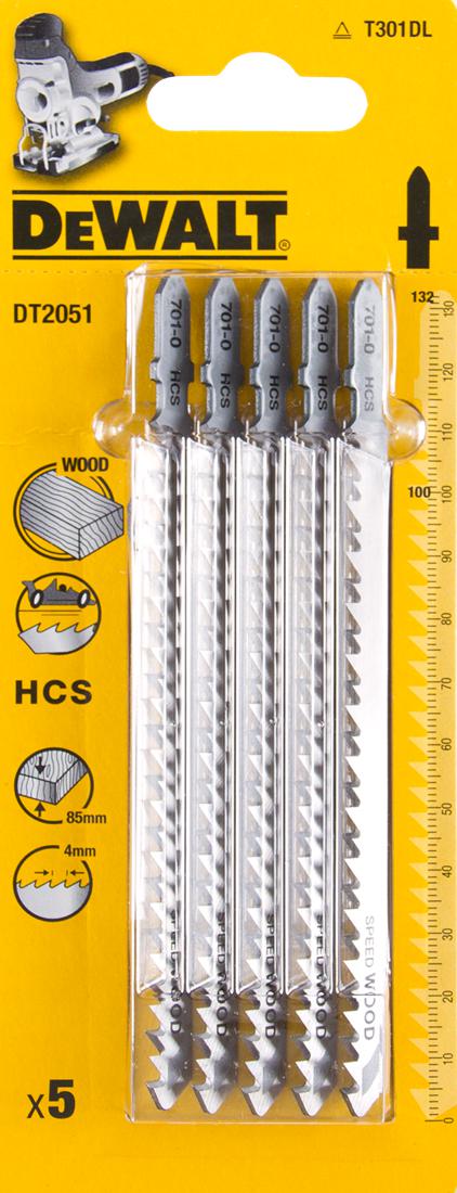 Wood Jigsaw Blades 108mm - 5pc