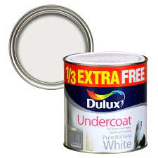 Dulux Undercoat Brilliant White 750ml + 33% Free