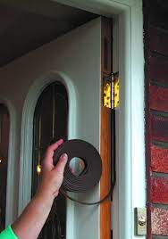 Exitex Self Adhesive Rubber Draught Excluder - E Strip 5M - White or Brown