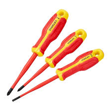 STANLEY FATMAX 3 Piece VDE Insulated Screwdriver Set