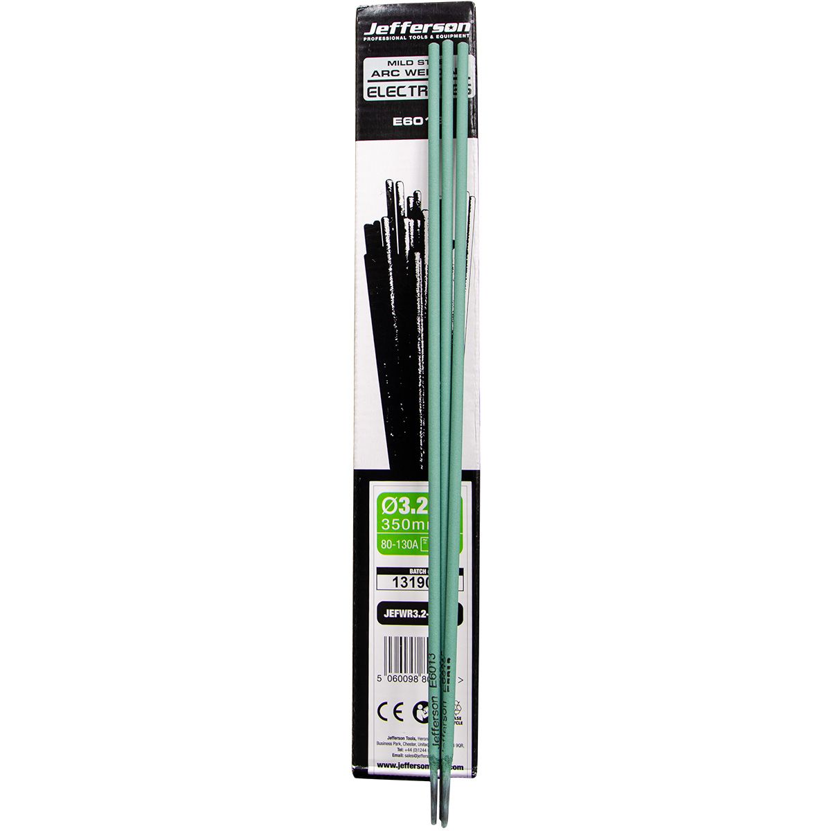 Welding Rods Mild Steel 2.5kg Pack - 3.2 X 350mm