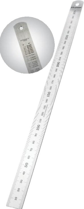 Stainless steel ruler 300mm