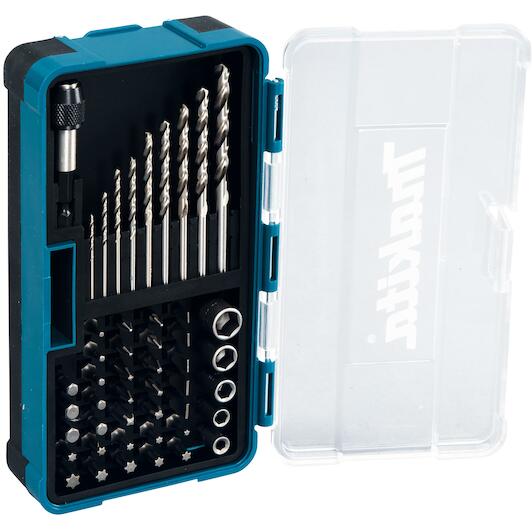 Makita Drill, Screwdriver & Socket Set - 48pc