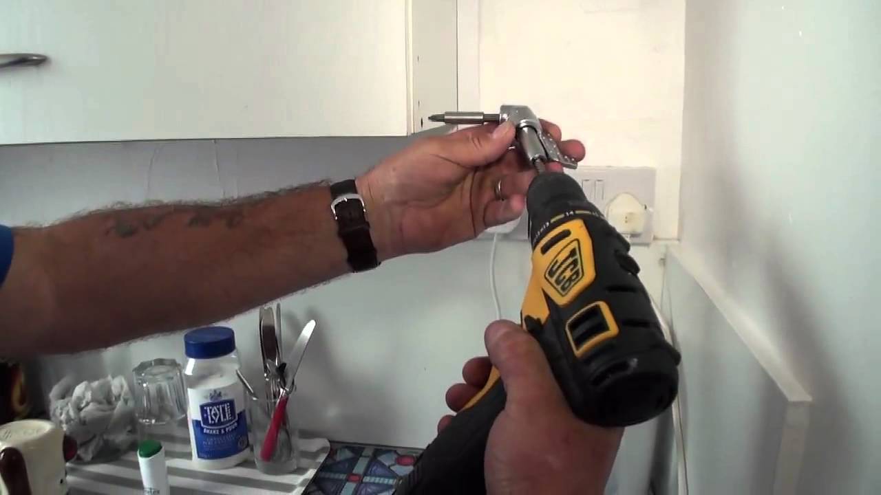 Angled Bit Holder 360° 1/4in Drive