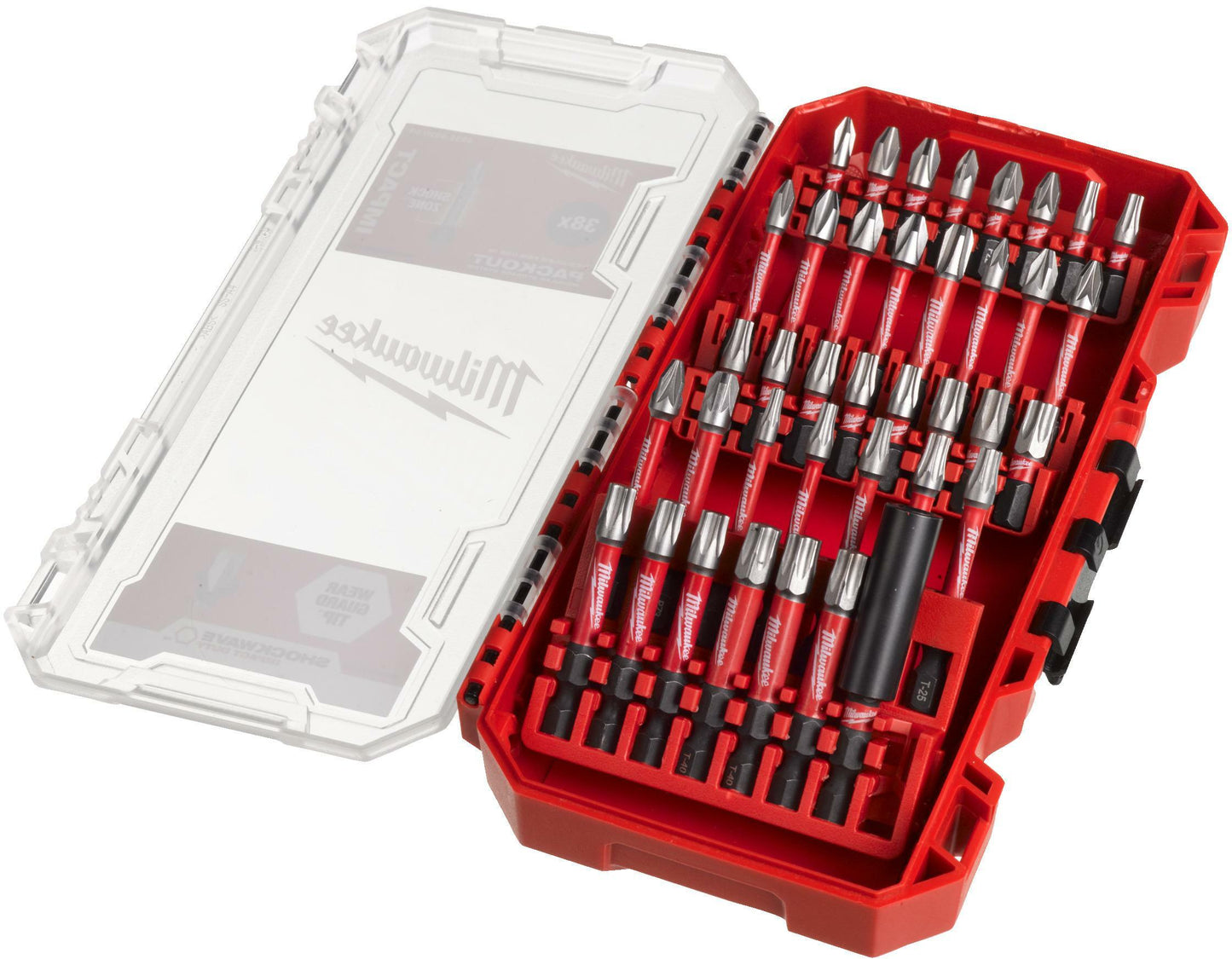 Milwaukee Shockwave™ Impact Duty Bit Set – 38 Piece