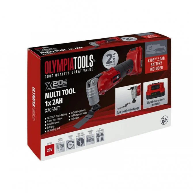 Olympia Cordless Multi-Tool + 2ah Battery