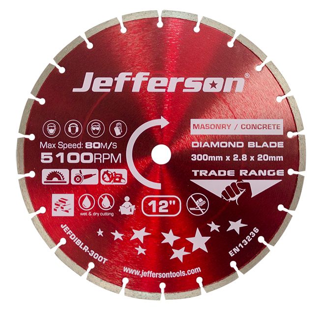 JEFFERSON DIAMOND BLADE 12"