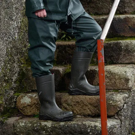 Swampmaster 'No-Sweat' Stormgear Waterproof trousers- Navy