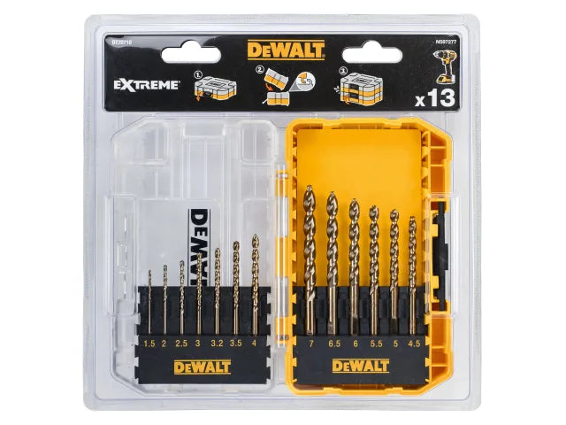 Dewalt Extreme 2 Metal Drilling Set - 13pc
