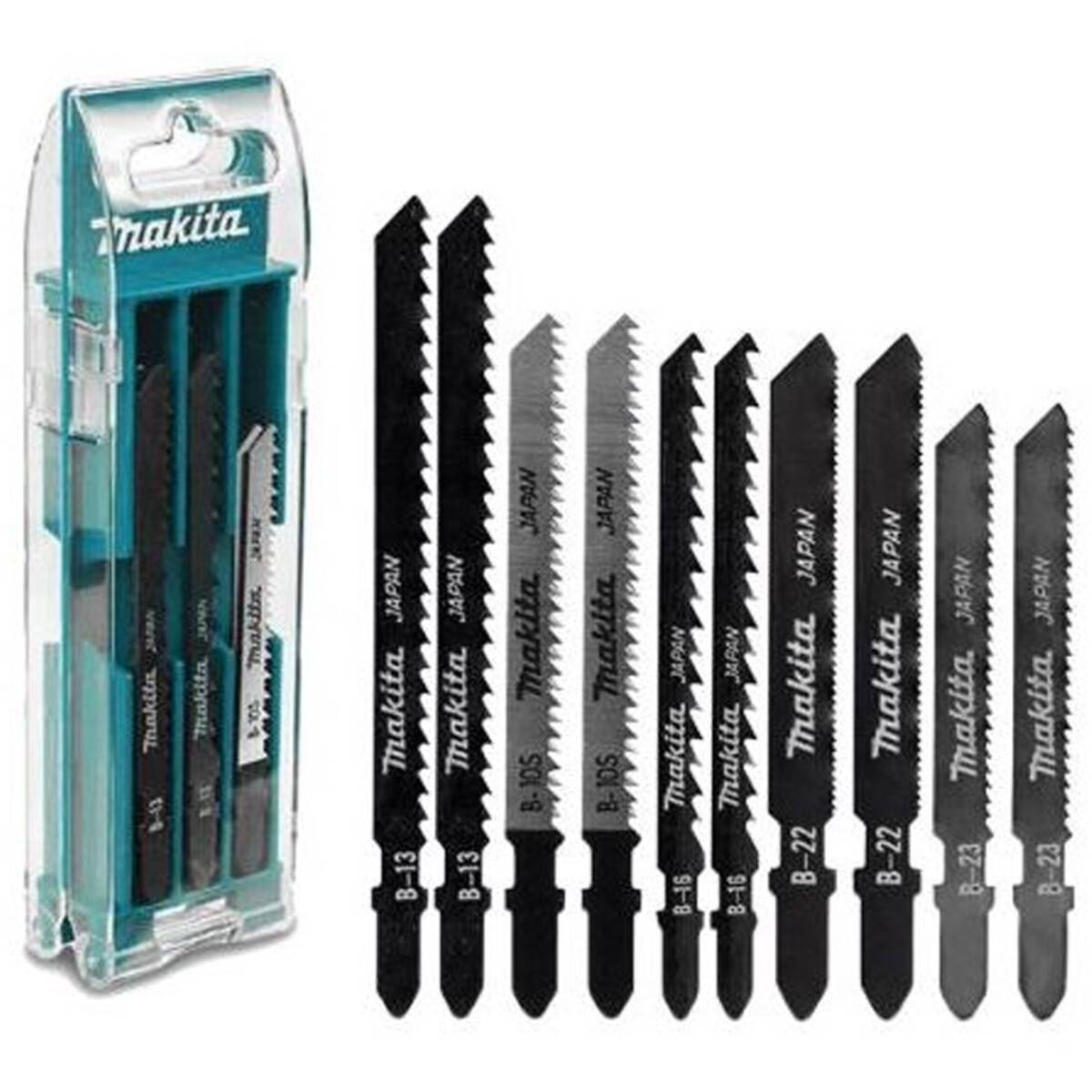 Makita B-44410 Multi-Material Jigsaw Blade Set - 10pc