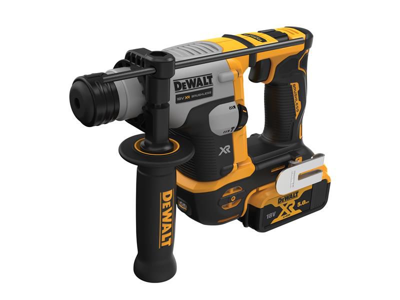 DEWALT DCH172P2-GB 18V XR Brushless Compact 16MM SDS Plus Hammer Drill - 2 X 5.0AH - O'Tooles Tools