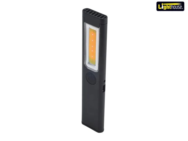 Lighthouse Elite Mini Slimline Rechargeable LED Torch 200 lumens L/HEMINI200R - O'Tooles Tools