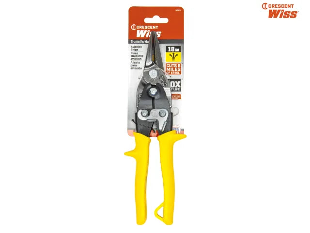 Crescent Wiss Metalmaster Aviation Compound Straight Snips M3R - O'Tooles Tools