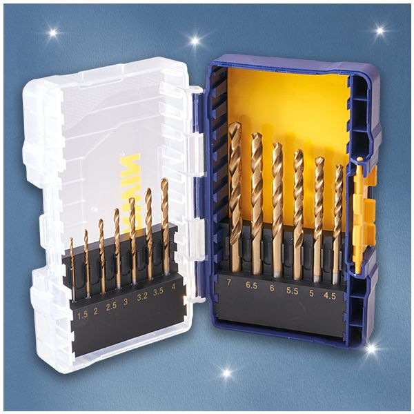 Irwin HSS Titanium Set - 13pc