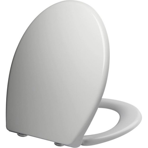 Galaxy Toilet Seat Soft Close - White