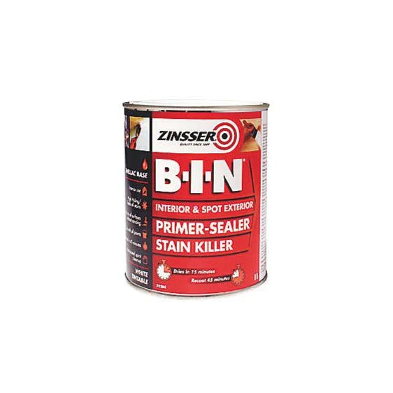 Zinsser B-I-N White Multi-surface Matt Primer (Shellac)